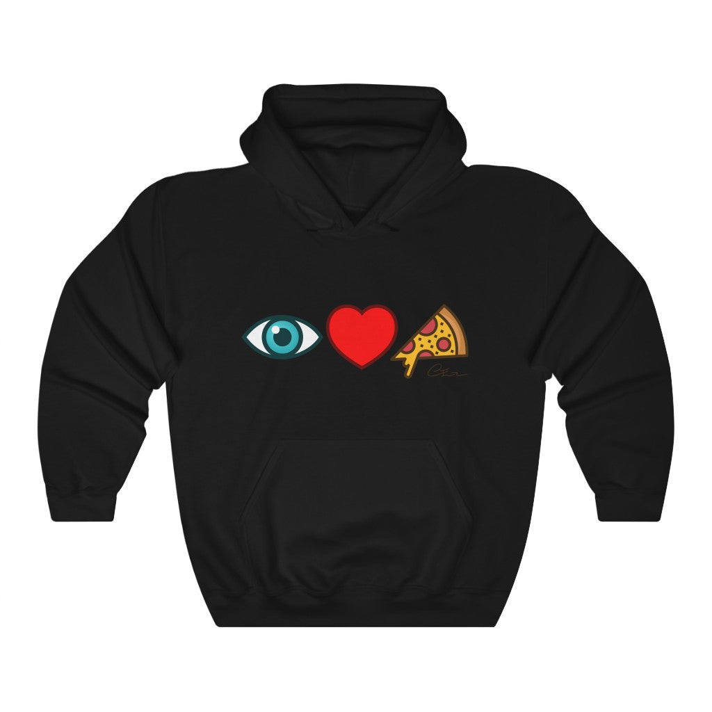 I Love Pizza Slice Hoodie