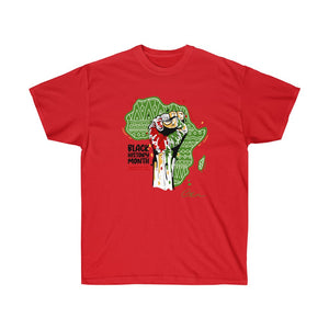 Black History Month Power Hand Shirt